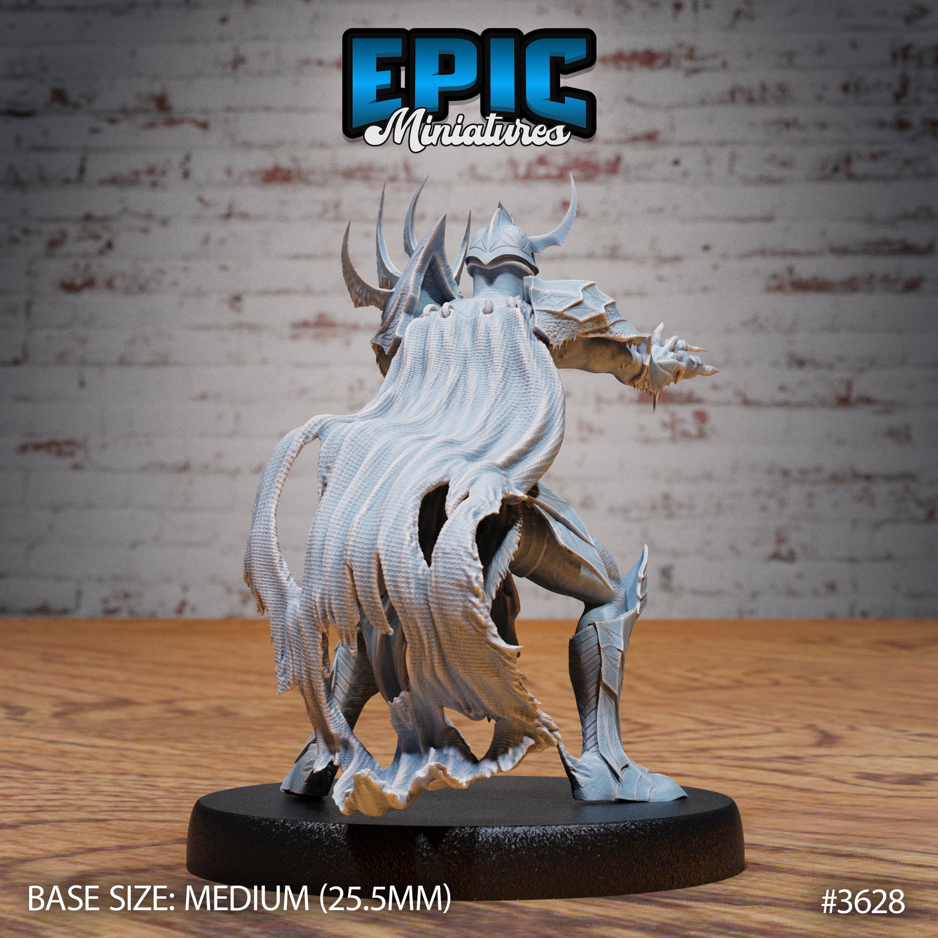Frost Demon Knight - Epic Miniatures | 32mm | Ice Age Madness | Fighter | Warrior | Lich | Paladin