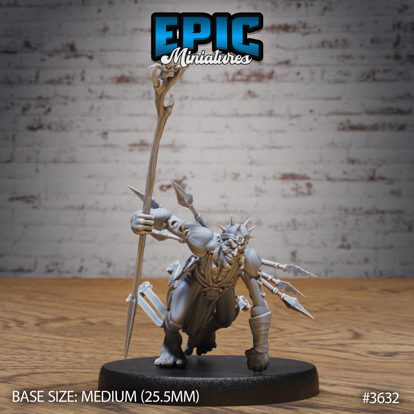 Old Heretic - Epic Miniatures | 32mm | Ice Age Madness | Necromancer | Warlock | Sorcerer | Chaos