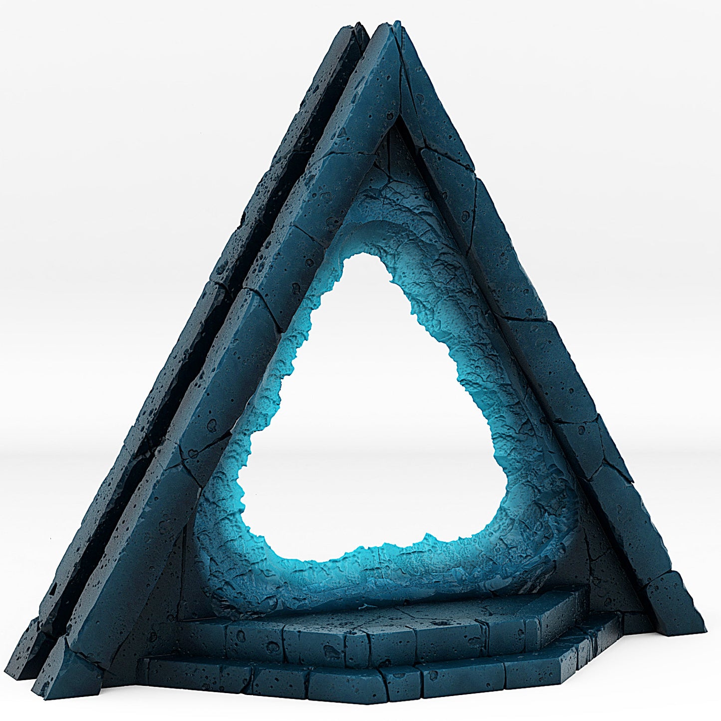 Alien Pyramid Portal and Effect - Print Your Monsters, Fantastic Portals | 32mm | Ancient | Temple | Stone | Crystal