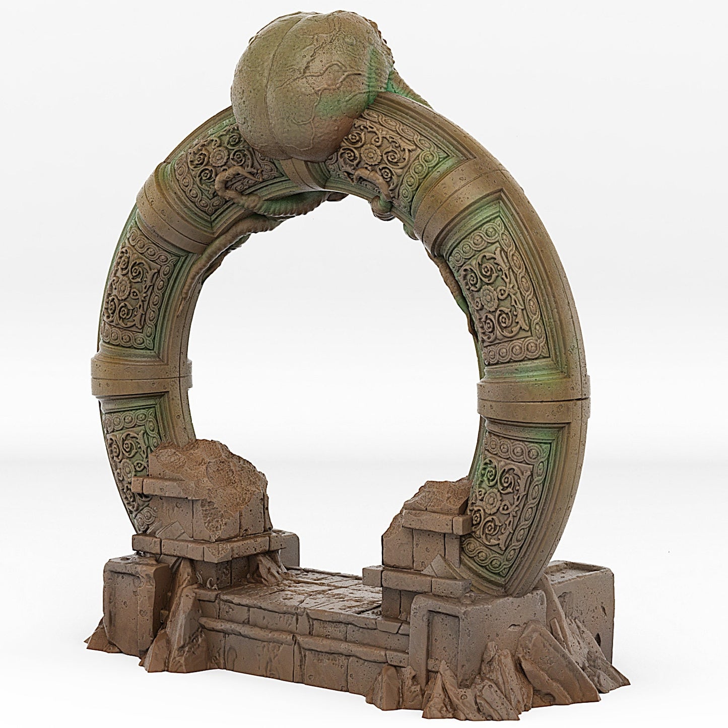 Cthulhu's Portal With Its Tentacle Effect - Print Your Monsters, Fantastic Portals | 32mm | Elder god | Teleporter
