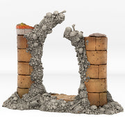 Skeletons Portal With Its Spirit Effect - Print Your Monsters, Fantastic Portals | 32mm | Crypt | Tomb | Ossuary