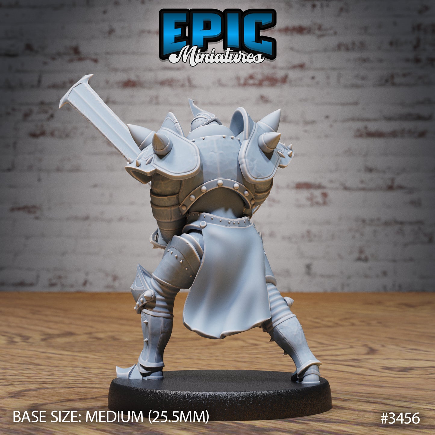 Heart Knight - Epic Miniatures | Ninth Age | 32mm | Chivalry Garden | Cavalry | Fighter | Guard | Soldier | Army