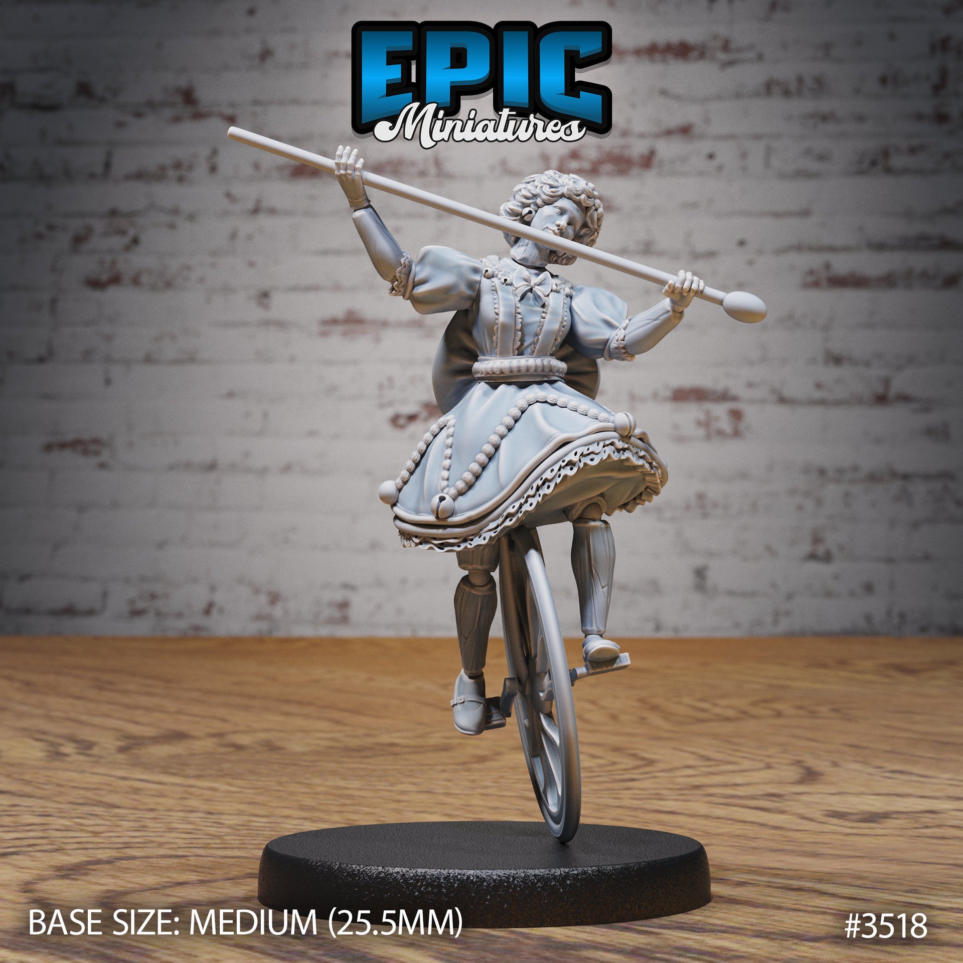 Living Doll - Epic Miniatures | Ninth Age | 32mm | Nightsky Carnival | Circus | Big Top | Performer | Automaton | Robot | Clockwork | Robot