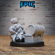 Living Doll - Epic Miniatures | Ninth Age | 32mm | Nightsky Carnival | Circus | Big Top | Performer | Automaton | Robot | Clockwork | Robot
