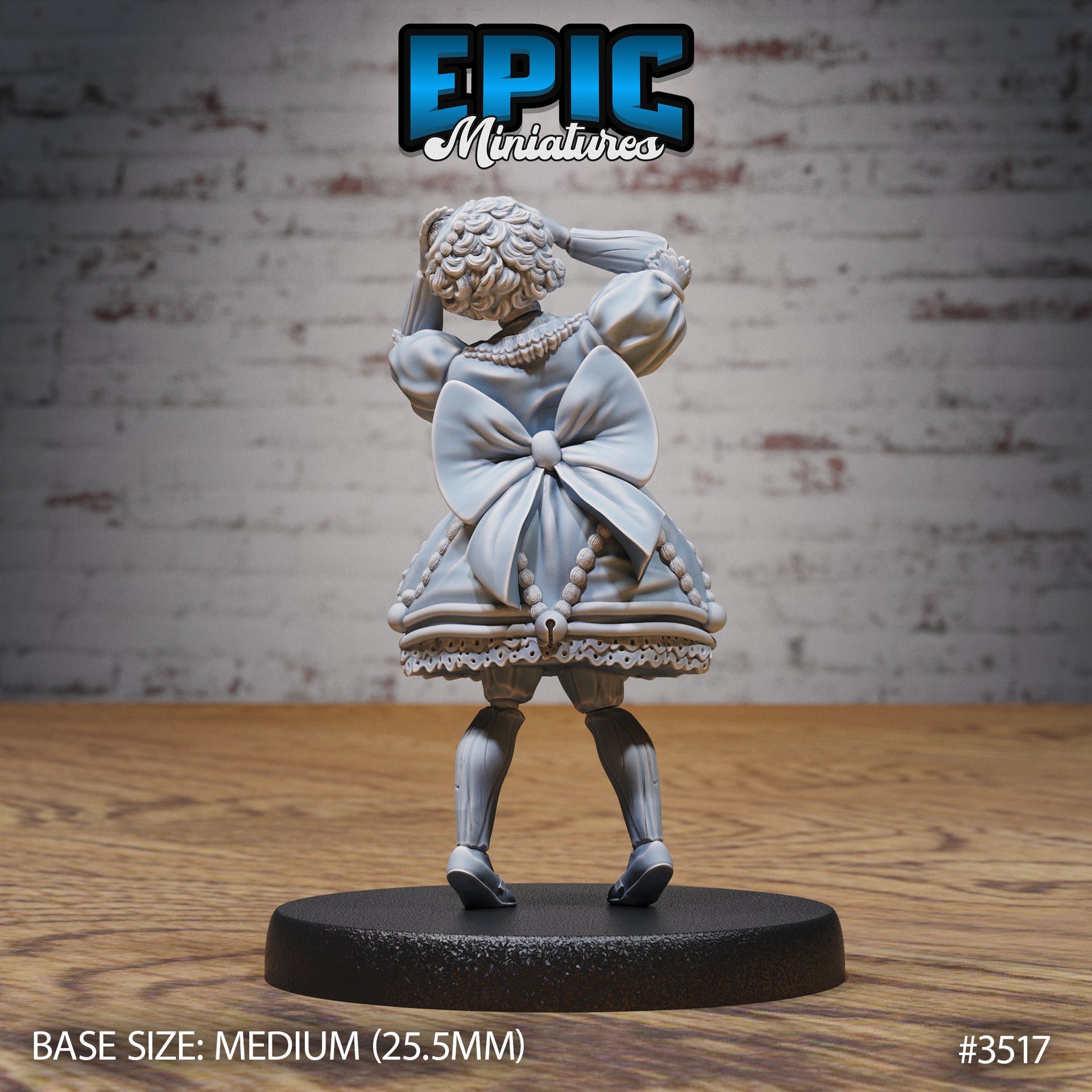 Living Doll - Epic Miniatures | Ninth Age | 32mm | Nightsky Carnival | Circus | Big Top | Performer | Automaton | Robot | Clockwork | Robot