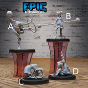 Acrobat Elf- Epic Miniatures | Ninth Age | 32mm | Nightsky Carnival | Circus | Big Top | Bard | Performer