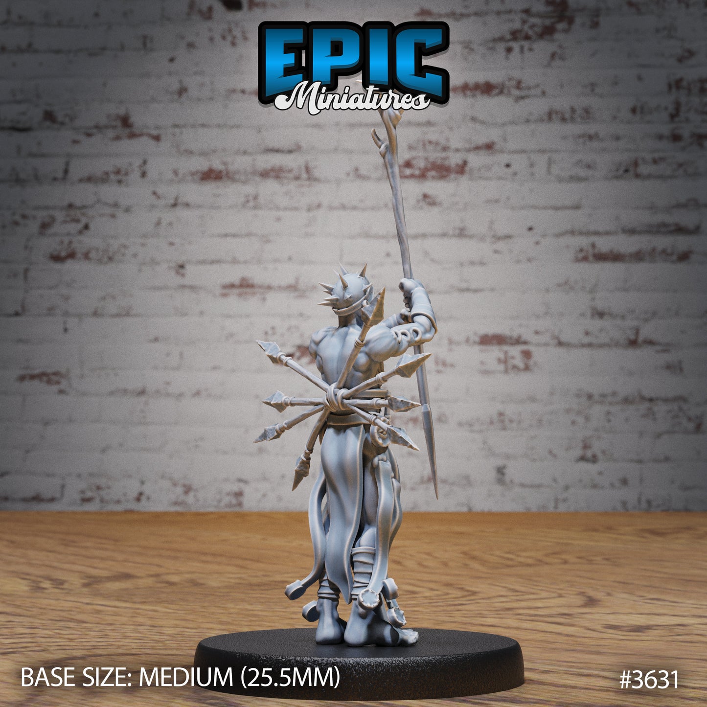 Old Heretic - Epic Miniatures | 32mm | Ice Age Madness | Necromancer | Warlock | Sorcerer | Chaos