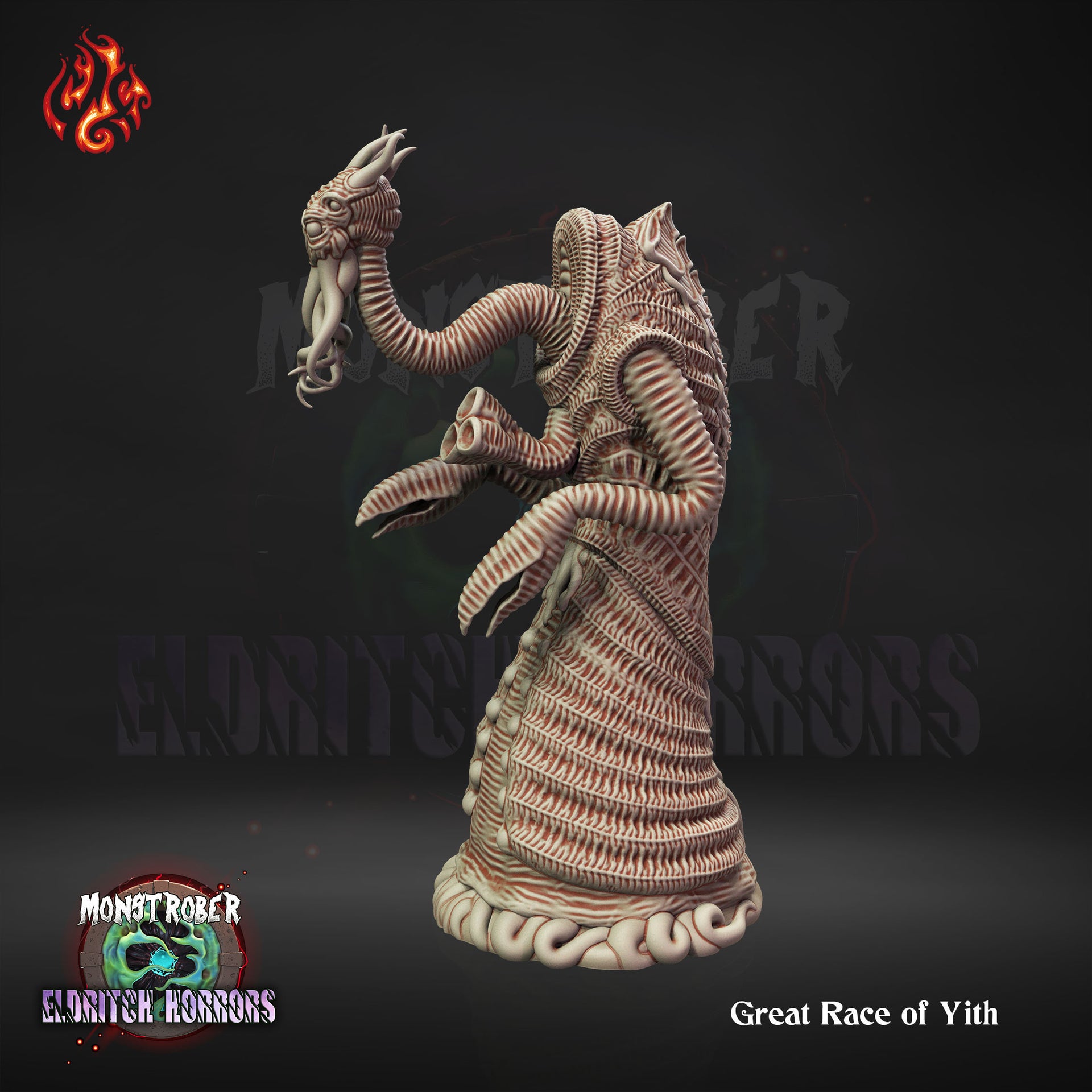 The Great Race of Yith - Crippled God Foundry - Monstrober | 32mm | Cthulhu | Lovecraft | Eldritch | Demon | Alien
