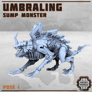 Sump Monster - Print Minis | Sci Fi | 28mm Heroic | Demon | Alien | Space Bug