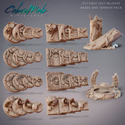 Rostrosaurus, long neck dinosaur - CobraMode | Miniature | Wargaming | Roleplaying Games | 32mm | 54mm