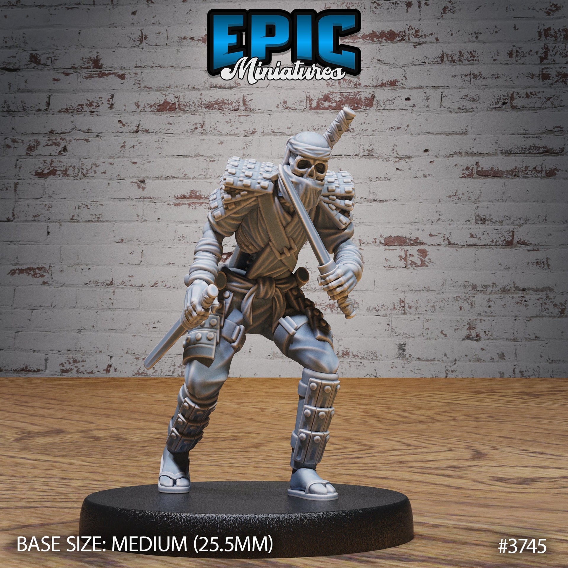 Eastern Skeleton Army - Epic Miniatures | 28mm | 32mm | Oni Nightmare | Yokai | DNecromancer | Crossbow | Mage | Spear | Mercenary