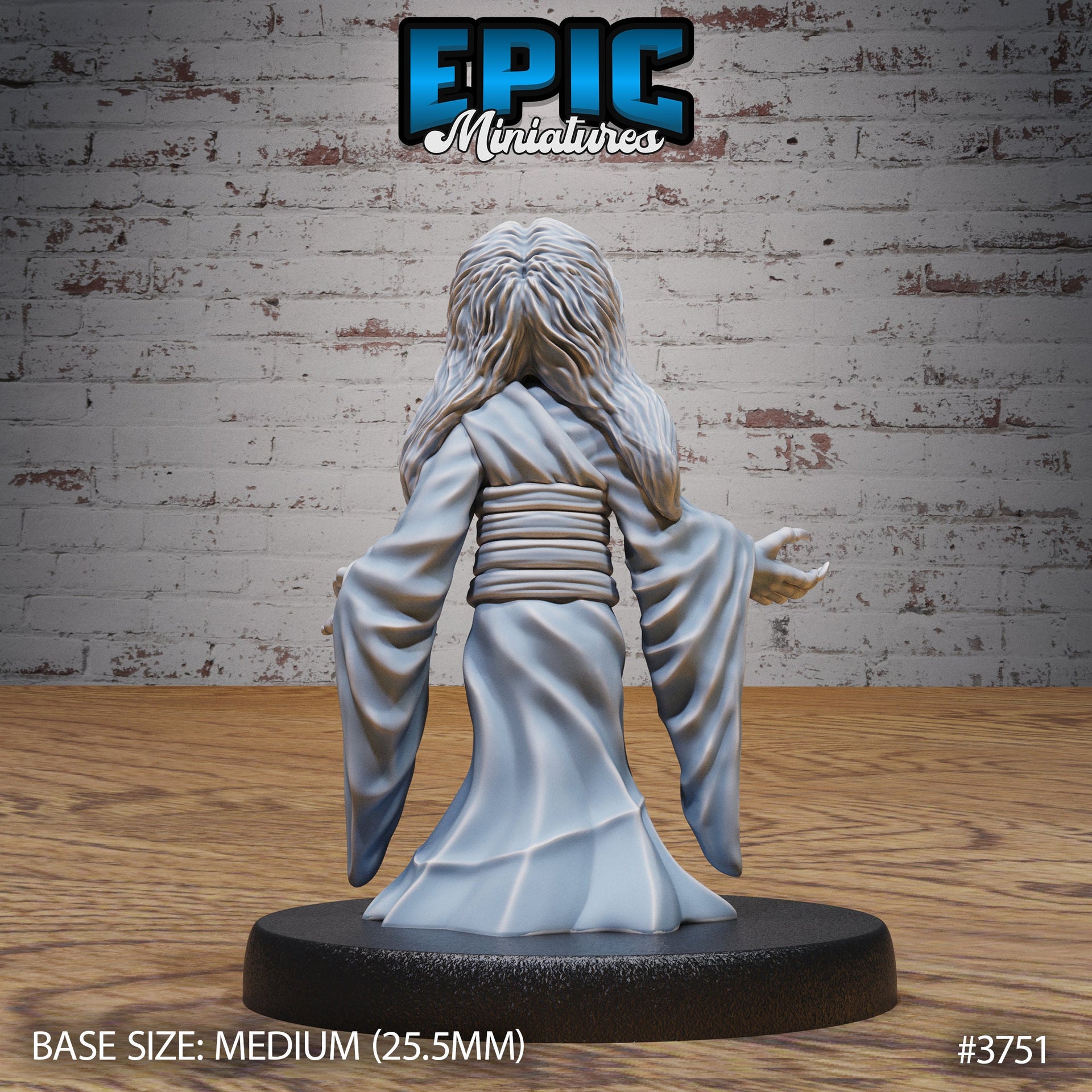 Ghost Girl - Epic Miniatures | 28mm | 32mm | Oni Nightmare | Yokai | Demon | Japanese Ghost | Kimono