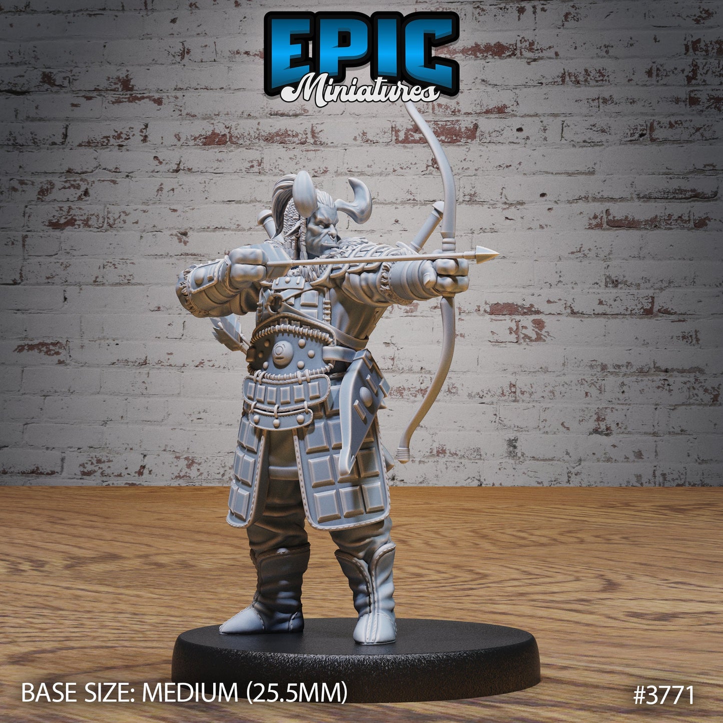 Orc Samurai - Epic Miniatures | 28mm | 32mm | Oni Nightmare | Fighter | Warrior | Ronin | Mercenary