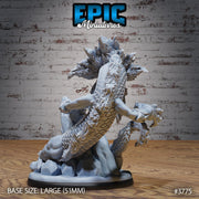 Young Lung Dragon Epic Miniatures | 28mm | 32mm | Oni Nightmare | Wyvern | Drake | Serpent