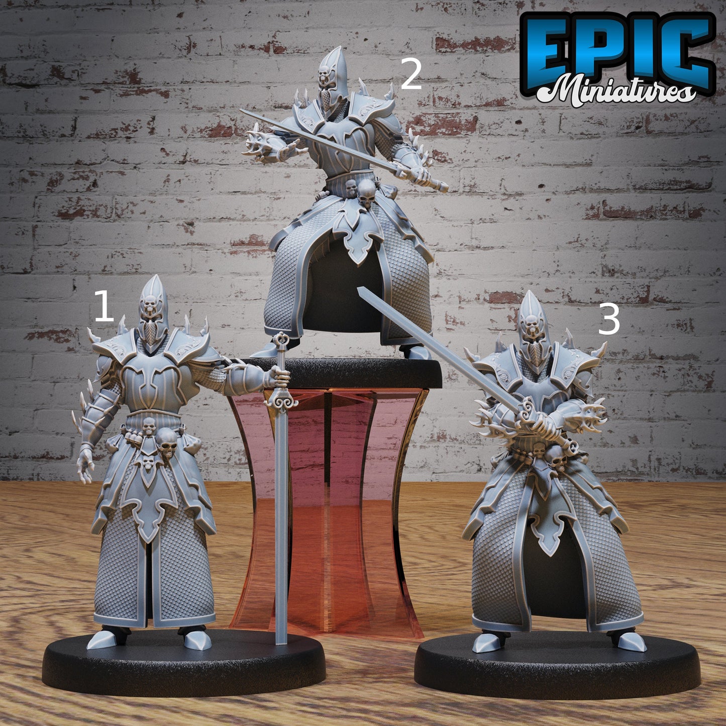 Cult Knight- Epic Miniatures | 28mm | 32mm | Eldritch Darkness | Paladin | Soldier | Fighter