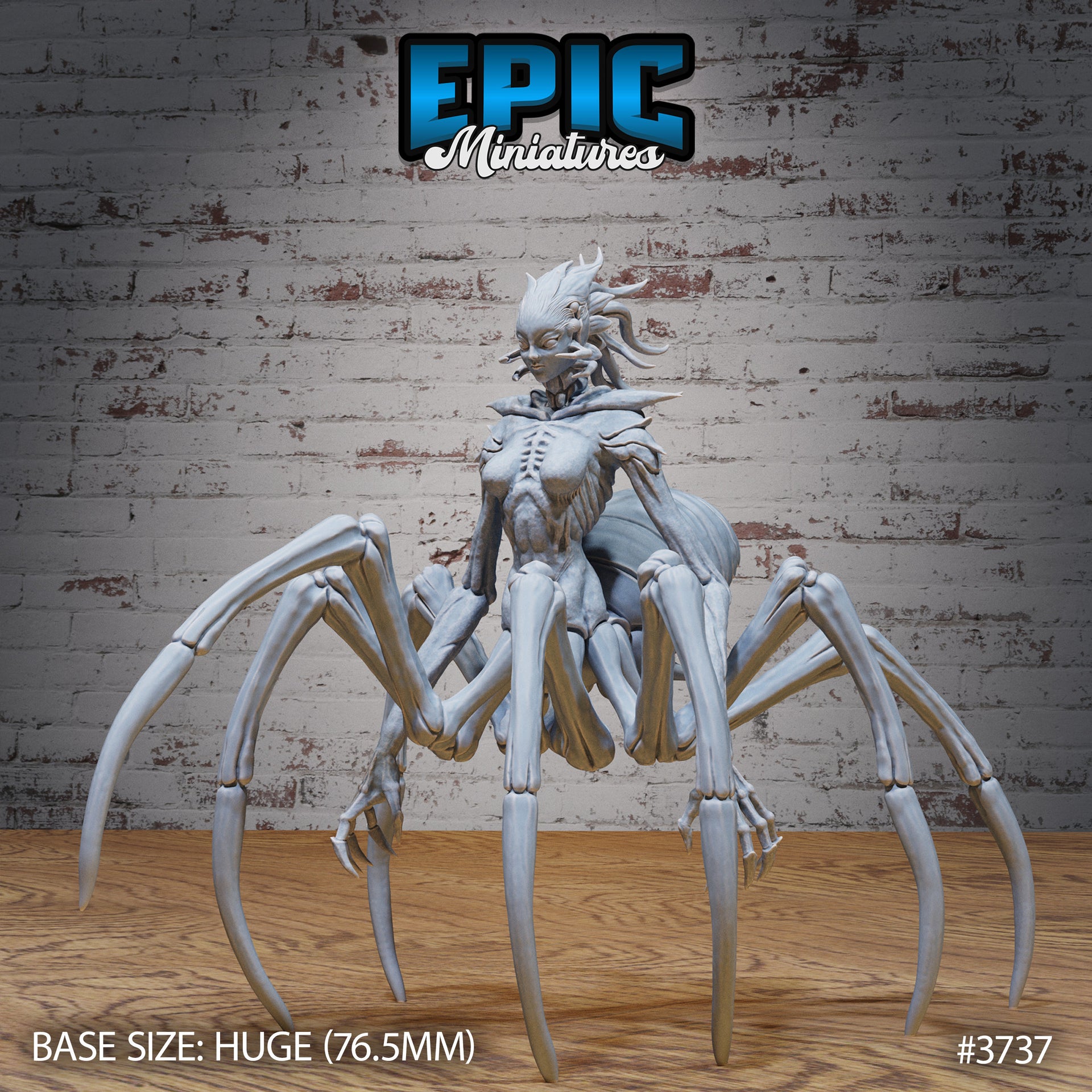Leng Spider Queen - Epic Miniatures | 28mm | 32mm | Eldritch Darkness | Demon | Spider | Mutant