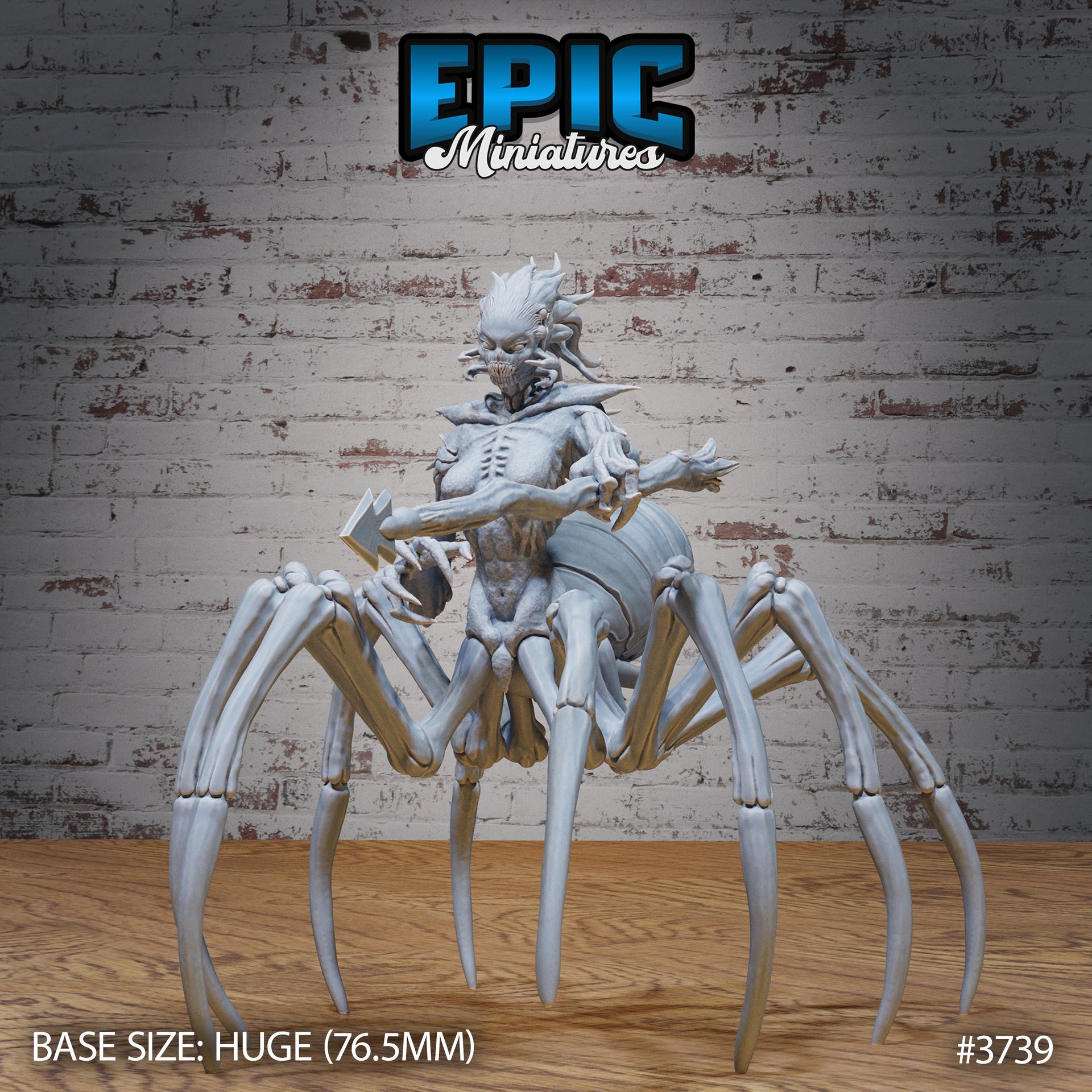 Leng Spider Queen - Epic Miniatures | 28mm | 32mm | Eldritch Darkness | Demon | Spider | Mutant