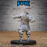 Coast Bandit- Epic Miniatures | 28mm | 32mm | Bandit Camp | Pirate | Sailor | Docks | Sea | Ocean