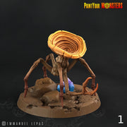 Spider Mushrooms, Print Your Monsters | 32mm | Elemental | Fungus