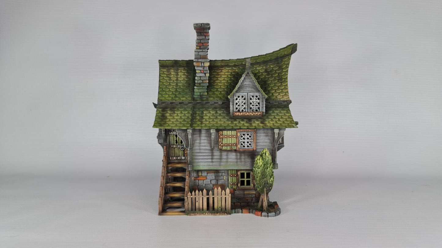 Cabbagetop Manor - 3DP4U Medieval Town | Miniature | Wargaming | Roleplaying Games | 32mm | Inn | House | Playable | Filament | 3d printed