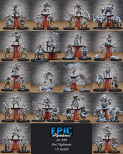 Eastern Skeleton Army - Epic Miniatures | 28mm | 32mm | Oni Nightmare | Yokai | DNecromancer | Crossbow | Mage | Spear | Mercenary