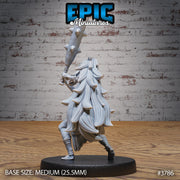 Blue Oni Girl - Epic Miniatures | 28mm | 32mm | Oni Nightmare | Yokai | Demon | Japanese Folklore | Ogre