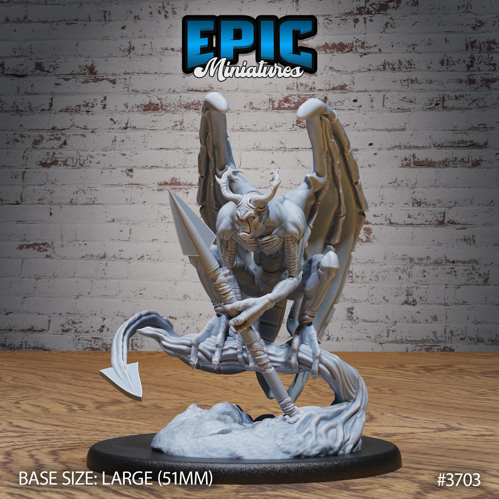 Night Gaunt Stalker - Epic Miniatures | 28mm | 32mm | Eldritch Darkness | Cthulhu | Demon | Alien