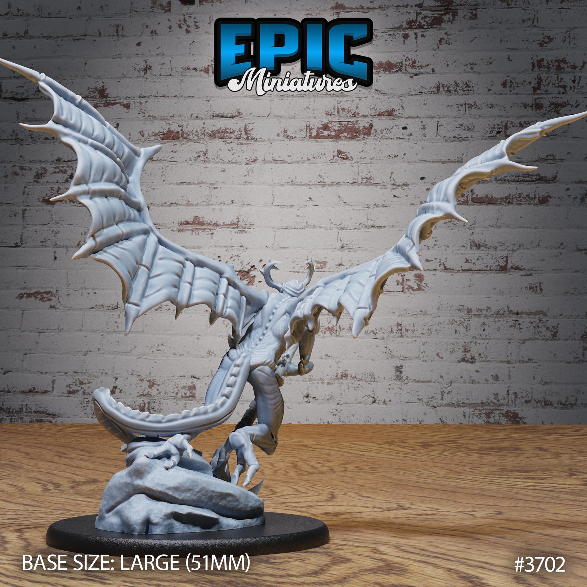 Night Gaunt Stalker - Epic Miniatures | 28mm | 32mm | Eldritch Darkness | Cthulhu | Demon | Alien