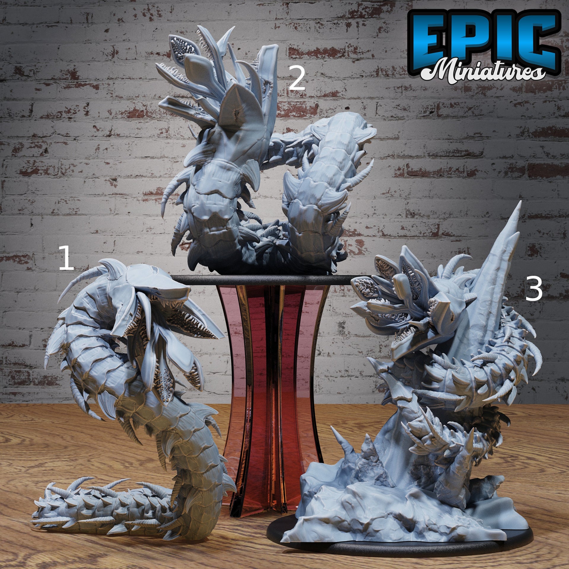 Astral Devourer - Epic Miniatures | 28mm | 32mm | Eldritch Darkness | Cthulhu | Demon | Alien | Lugworm | Sandworm