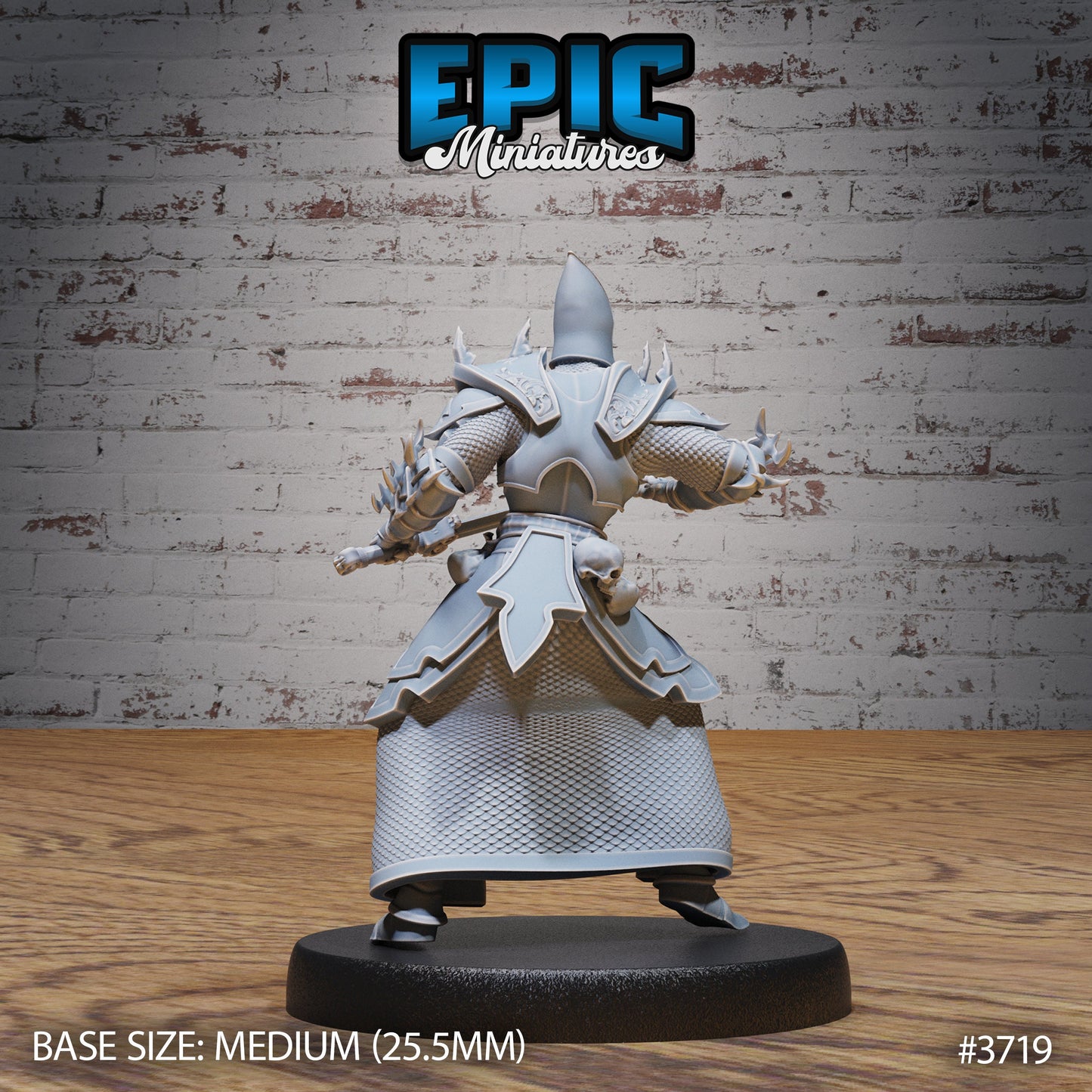Cult Knight- Epic Miniatures | 28mm | 32mm | Eldritch Darkness | Paladin | Soldier | Fighter