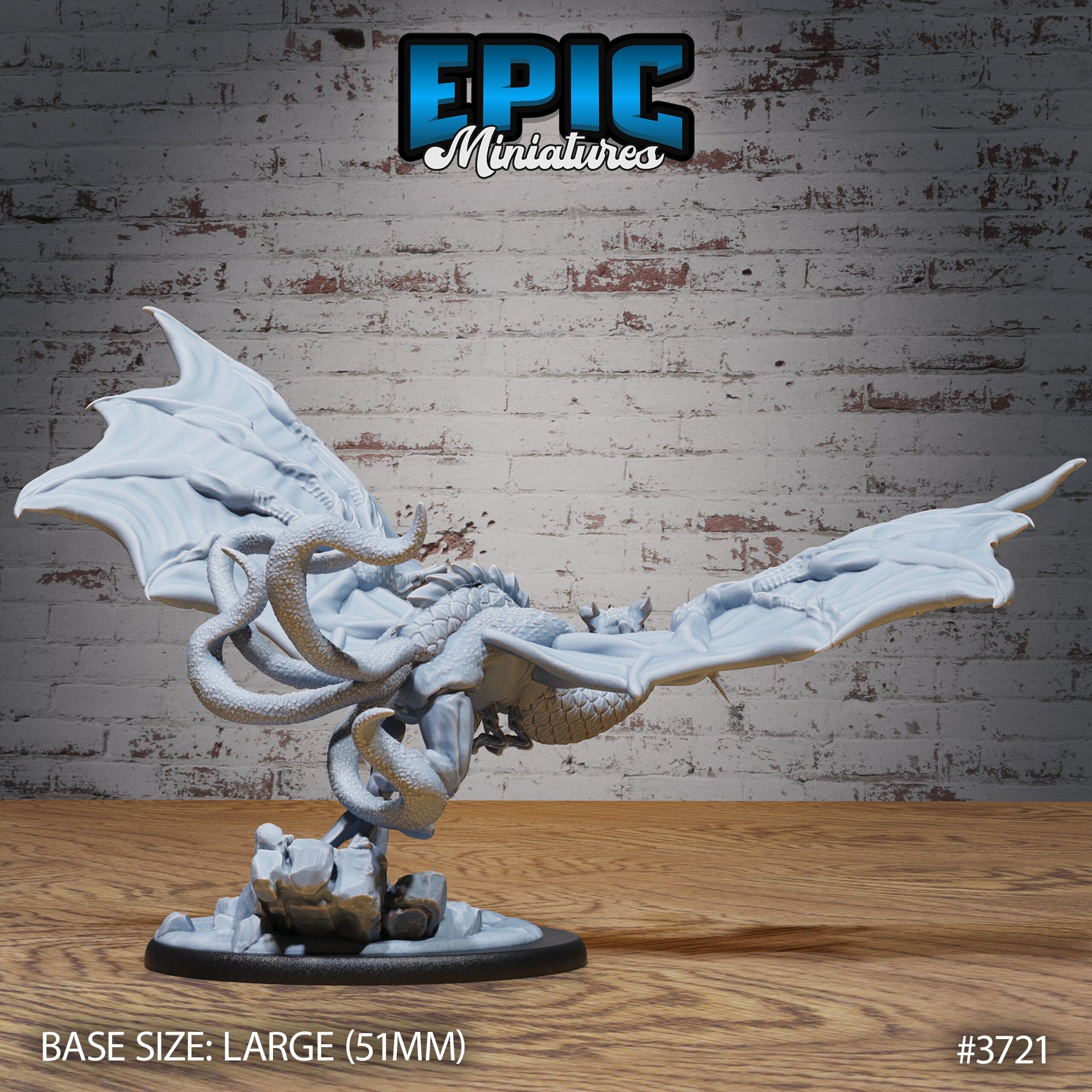 Eldritch Wyvern - Epic Miniatures | 28mm | 32mm | Eldritch Darkness | Demon | Alien | Astral | Mutant