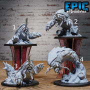 Subterranean Horror - Epic Miniatures | 28mm | 32mm | Eldritch Darkness | Worm | Bug | Demon