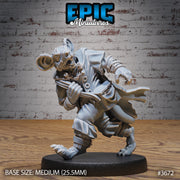 Mice Folk Raiders - Epic Miniatures | 28mm | 32mm | Bandit Camp | Pirate | Thief | Rogue | Bomber | Assassin | Thief