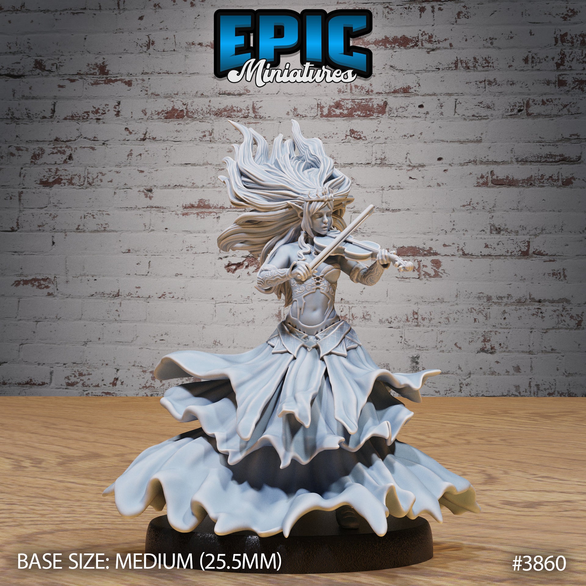 Elven Ghost Princess - Epic Miniatures | Gruesome Graveyard | 28mm | 32mm | Undead | Banshee | Wight