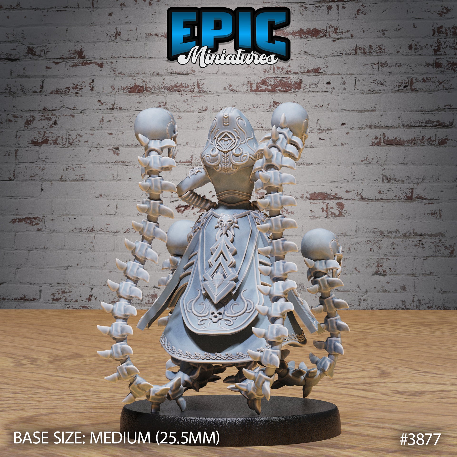 Gnome Lich Queen - Epic Miniatures | Gruesome Graveyard | 28mm | 32mm | Necromancer | Skeleton