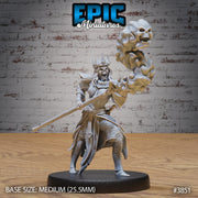Lich Female - Epic Miniatures | Gruesome Graveyard | 28mm | 32mm | Necromancer | Skeleton | Warlock