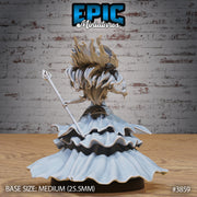 Elven Ghost Princess - Epic Miniatures | Gruesome Graveyard | 28mm | 32mm | Undead | Banshee | Wight