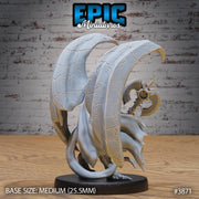 Graveyard Gargoyle - Epic Miniatures | Gruesome Graveyard | 28mm | 32mm | Statue| Haunted | Demon