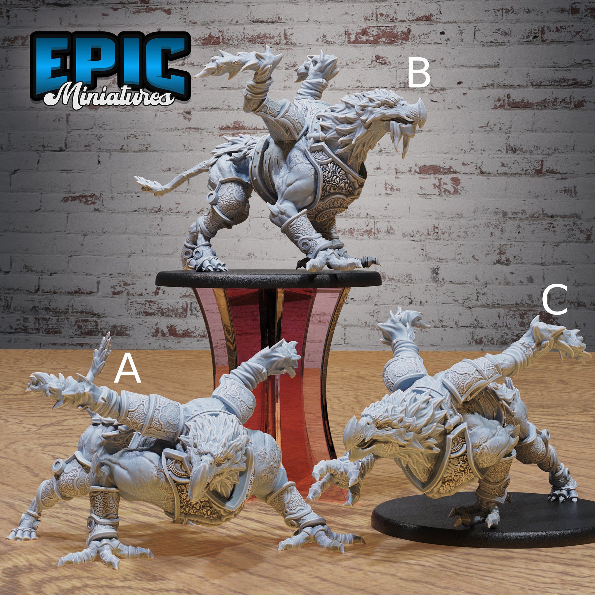 Undead Griffin- Epic Miniatures | Gruesome Graveyard | 28mm | 32mm | Undead | Rotting | Zombie