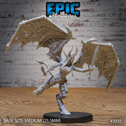 Demon Huntress- Epic Miniatures | 28mm | 32mm | Demonic Guild | Demon | Tiefling