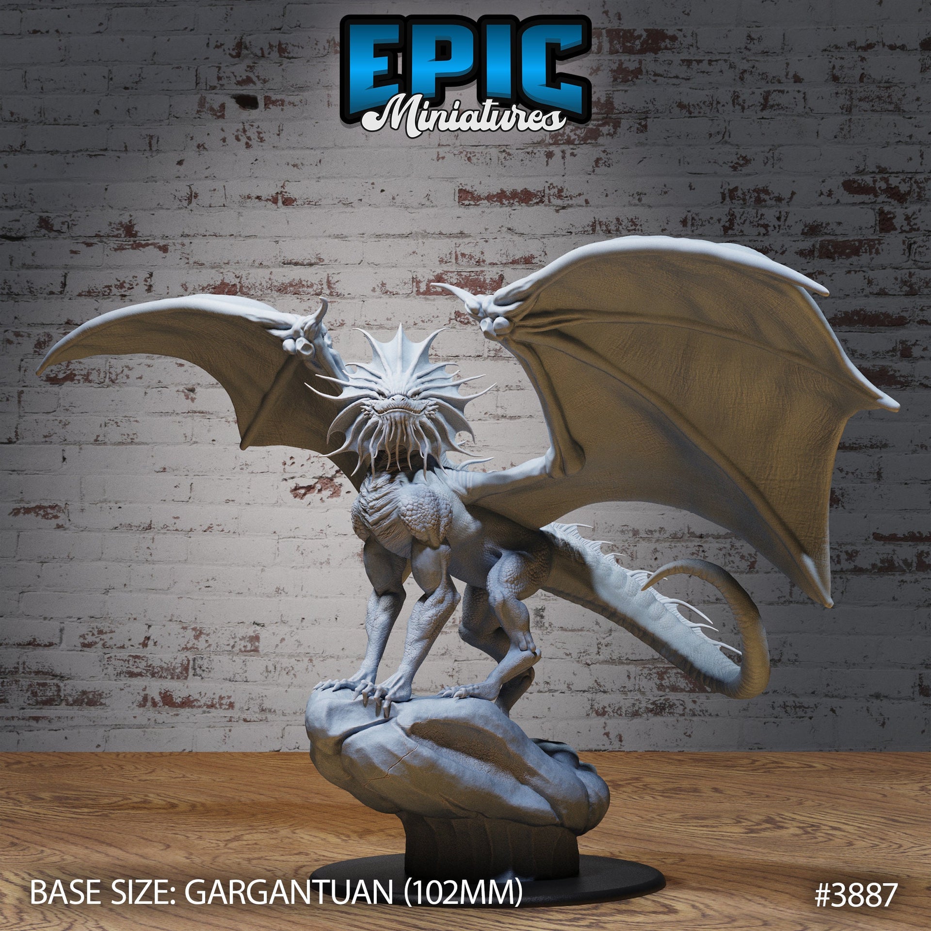 Red Dragon Guild Leader - Epic Miniatures | 28mm | 32mm | Demonic Guild | Sorcerer | Lord