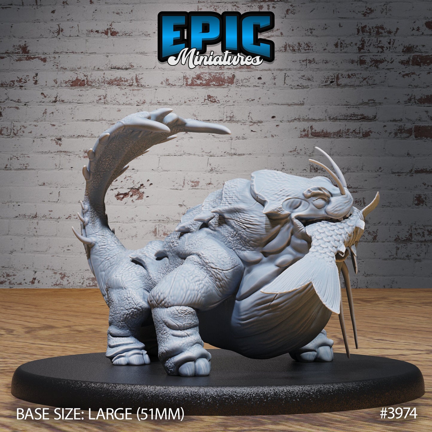 Whale Cat - Epic Miniatures | 32mm | Sinister Harbor | Sea Monster | Shark