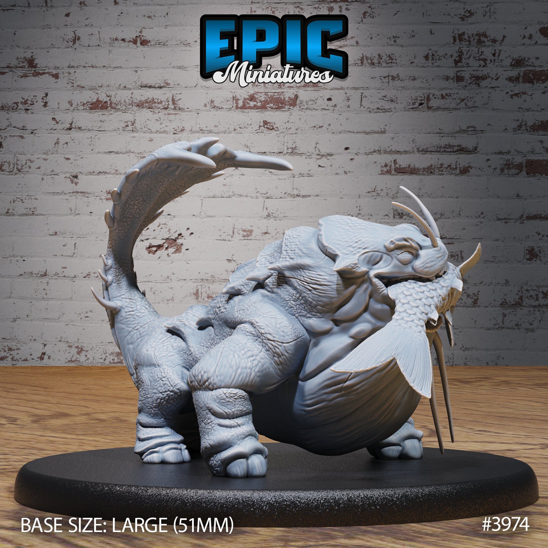 Whale Cat - Epic Miniatures | 32mm | Sinister Harbor | Sea Monster | Shark