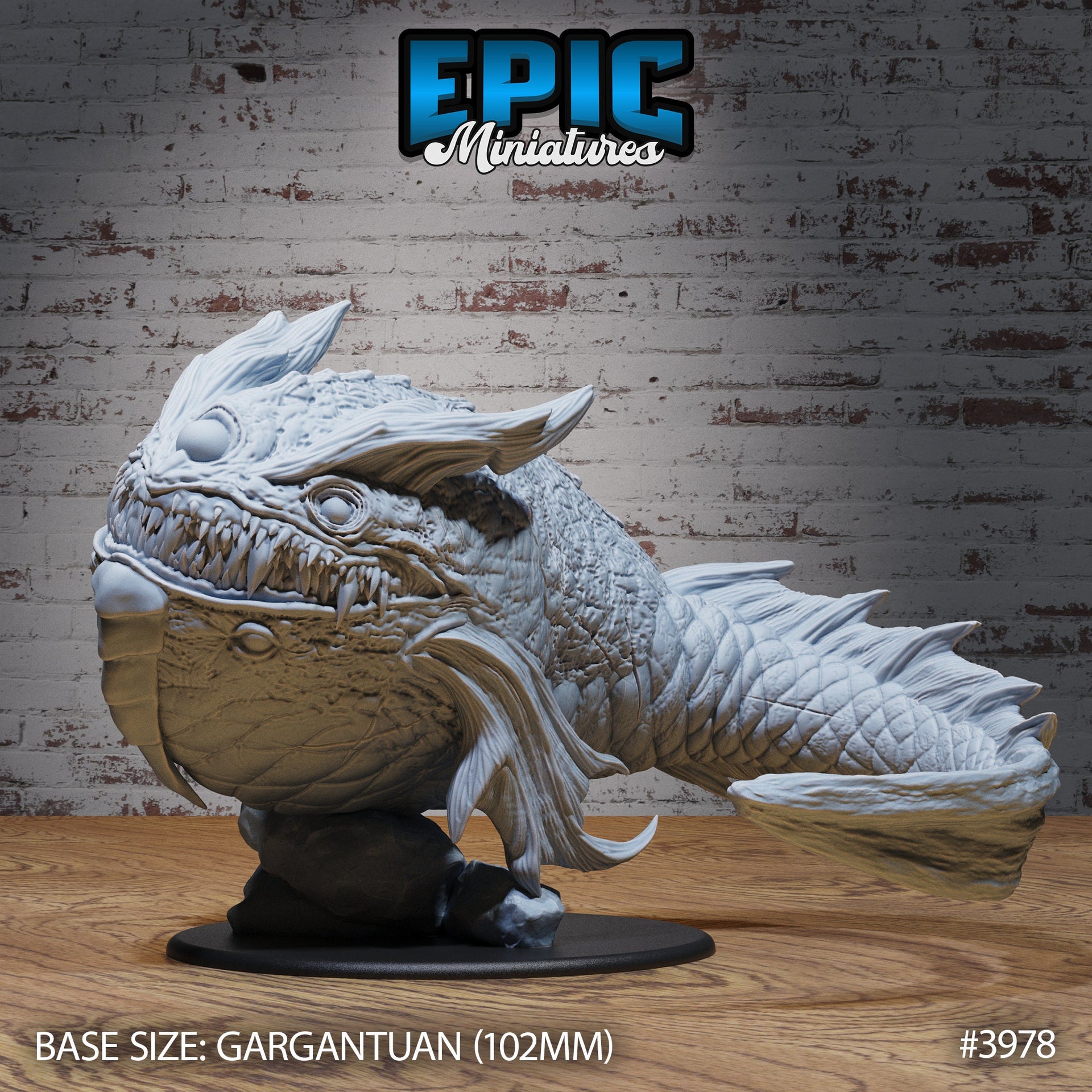 Void Leviathan - Epic Miniatures | 32mm | Sinister Harbor | Sea Monster | Gargantuan | Demon | Psychic