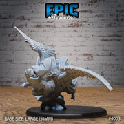 Pig - Epic Miniatures | 32mm | Festival Village | Pig | Sleepy | Flying | Mount | Dim Sum | Food Stand