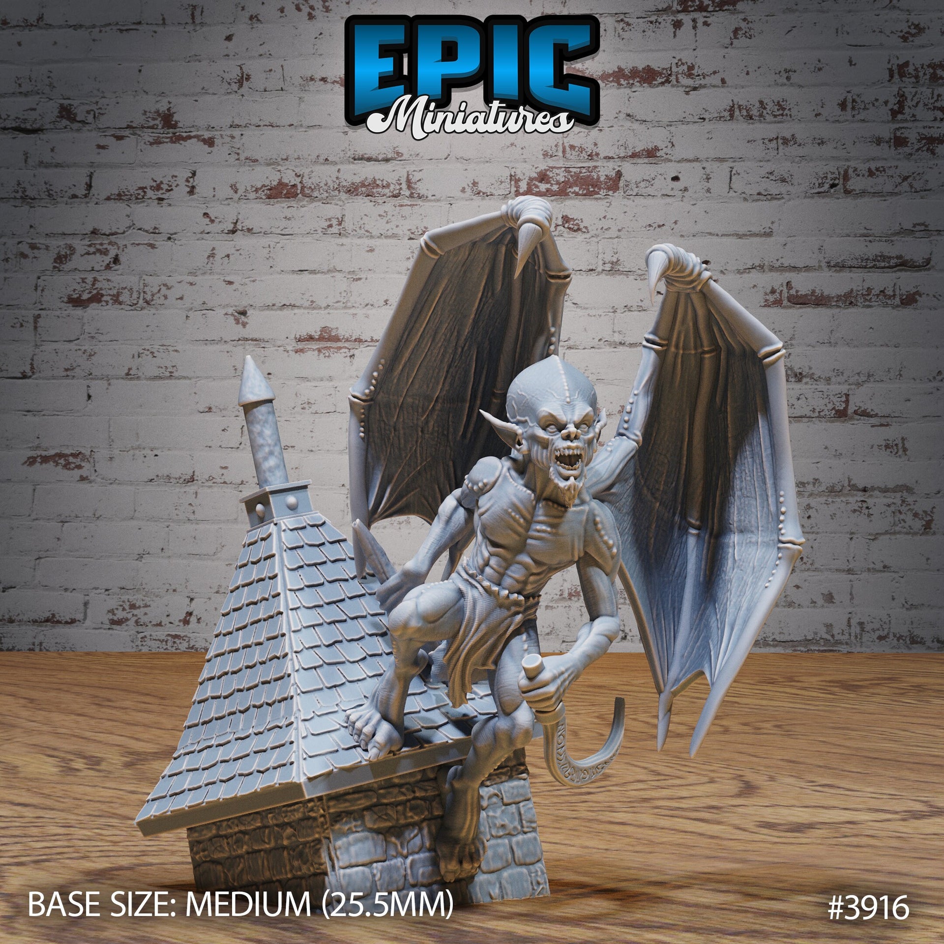 Berbalang- Epic Miniatures | 28mm | 32mm | Demonic Guild | Demon | Alien | Bat Boy