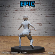 Rogue Novice Female - Epic Miniatures | 28mm | 32mm | Demonic Guild | Assassin | Bandit | Thief
