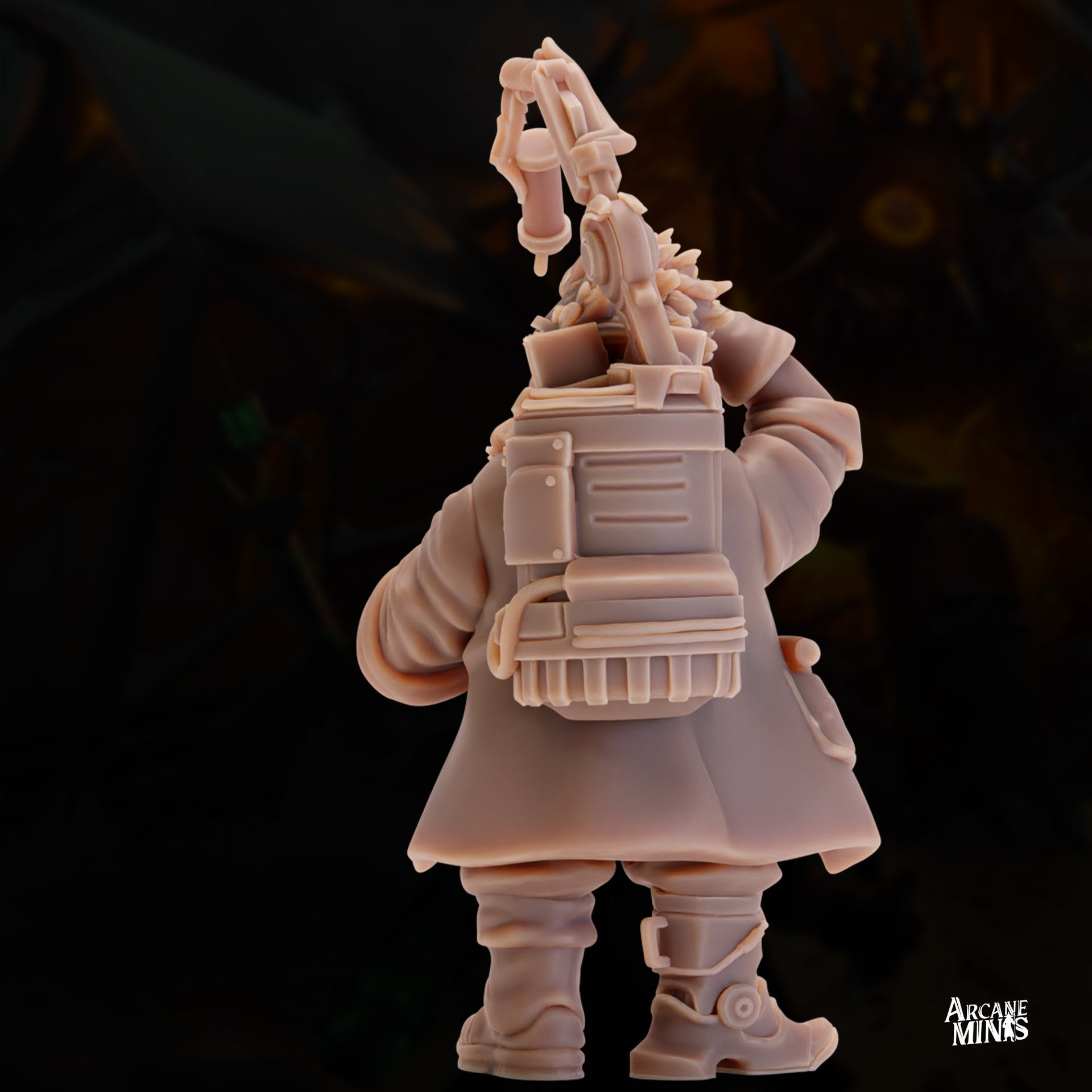 Gnome Inventor- Arcane Minis | 32mm | Toymakers Terror | Engineer | Artificer