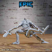 Dark Fish Folk - Epic Miniatures | 32mm | Sinister Harbor | Speer | Hunting | Soldier