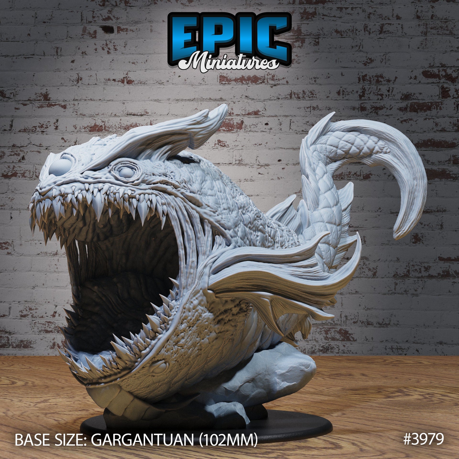 Void Leviathan - Epic Miniatures | 32mm | Sinister Harbor | Sea Monster | Gargantuan | Demon | Psychic